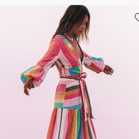 COPY - 🆕 Billabong Multicolored Dress. Size Small - Picture 2 of 5